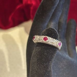 Judith Ripka Ruby Ring